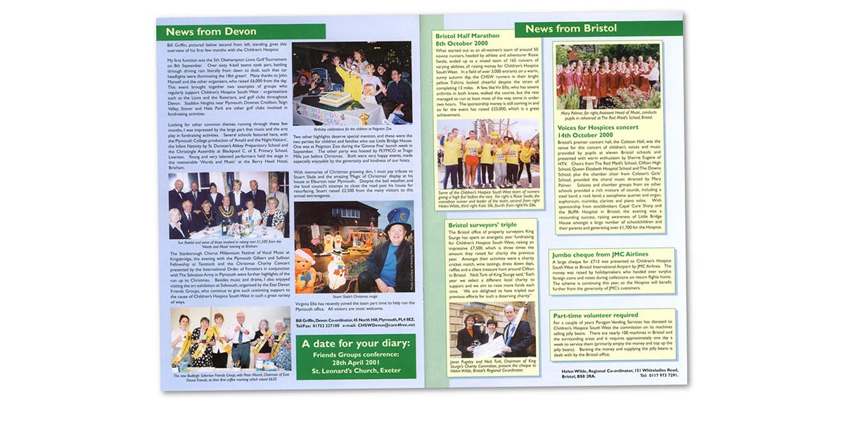 CHSW Newsletter Pages