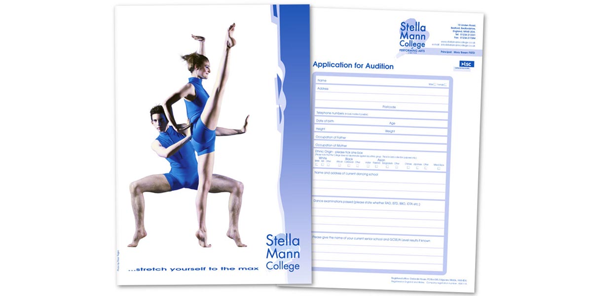 Stella Mann College Prospectus Cover