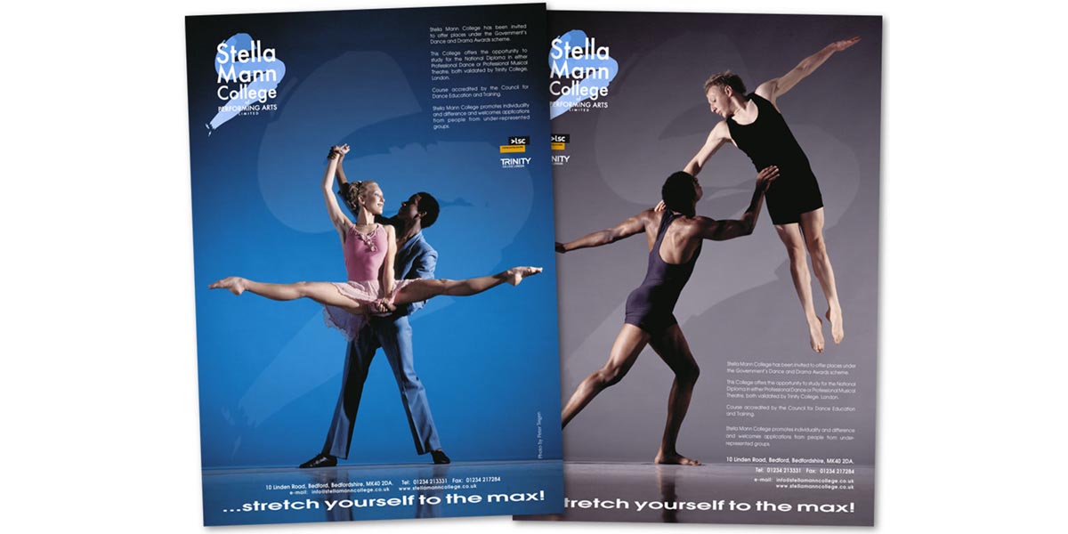 Stella Mann College Adverts