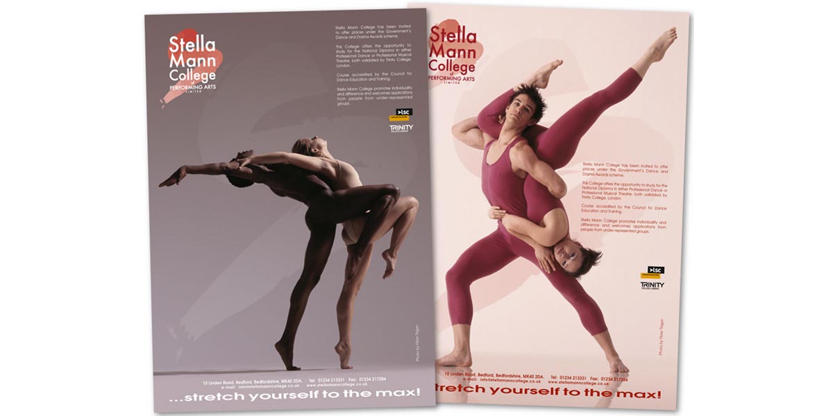 Stella Mann College Adverts