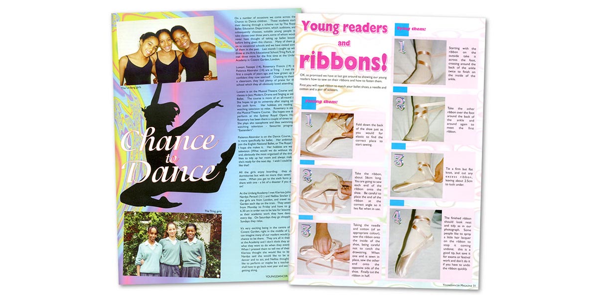 YoungDancer Magazine Pages