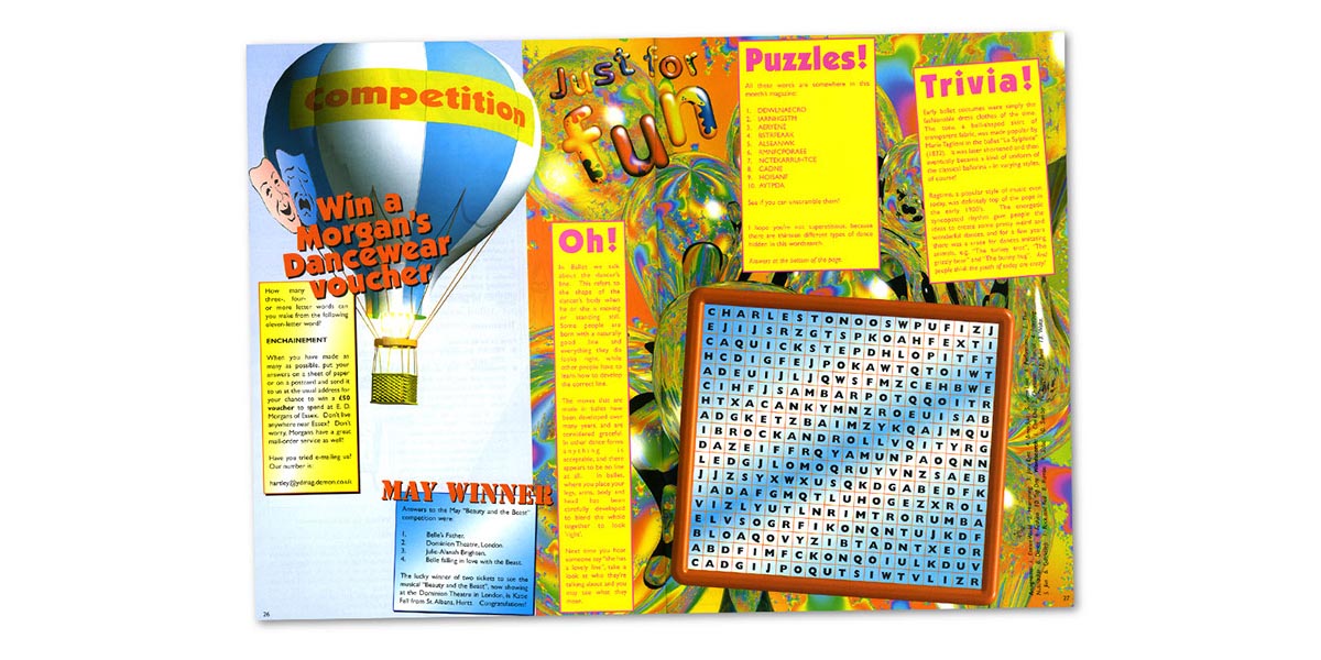 YoungDancer Magazine Pages
